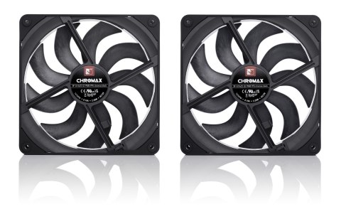 Noctua Noctua 140mm NF-A14x25 G2 PWM Sx2 PP chromax.black edition - zestaw dwóch wentylatorów