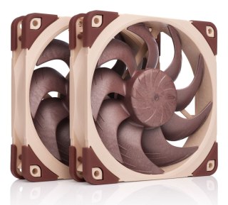 Noctua Noctua NF-A12X25 G2 PWM SX2-PP system chłodzenia komputerów Obudowa komputera Wentylator 12 cm Beżowy 2 szt.