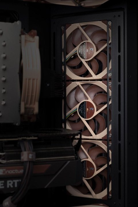 Noctua Noctua NF-A12X25 G2 PWM SX2-PP system chłodzenia komputerów Obudowa komputera Wentylator 12 cm Beżowy 2 szt.