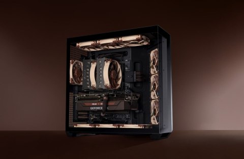Noctua Noctua NF-A12X25 G2 PWM SX2-PP system chłodzenia komputerów Obudowa komputera Wentylator 12 cm Beżowy 2 szt.