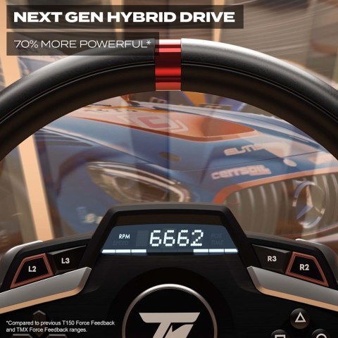 THRUSTMASTER Thrustmaster T248 Czarny Kierownica + pedały PC, PlayStation 4, PlayStation 5