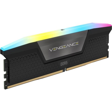 Corsair Zestaw pamięci CORSAIR Vengeance RGB DDR5 - 96 GB: 2 x 48 GB - DIMM 288-PIN - 3500 MHz / PC5-56000 - CL40 - 1.4 V - Unbuffered