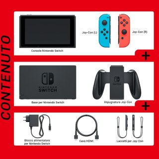 NINTENDO NINTENDO Switch 1.1 Neon Blue/Neon Red