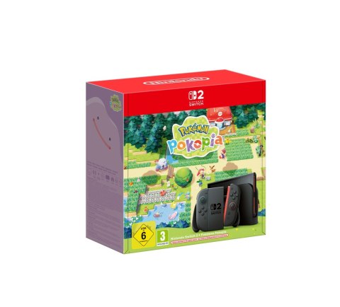 NINTENDO Nintendo Switch 2 & Pokemon Pokopia przenośna konsola do gier 20,1 cm (7.9") 256 GB Ekran dotykowy Wi-Fi Czarny