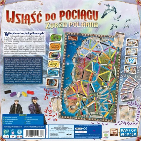 Rebel Gra Wsiąść do Pociągu: Zorza Polarna