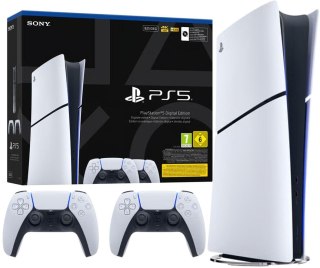 Sony Konsola SONY PS5 Digital 825GB + 2 kontrolery DS5