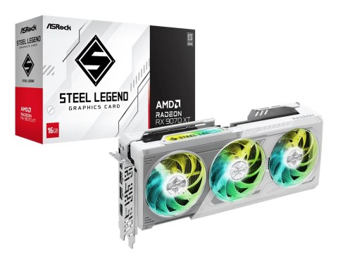 Asrock Karta graficzna ASRock Steel Legend Radeon RX 9070 XT 16 GB