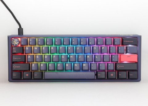 Ducky Ducky One 3 Cosmic Blue Mini Gaming Tastatur, RGB LED - MX-Ergo-Clear