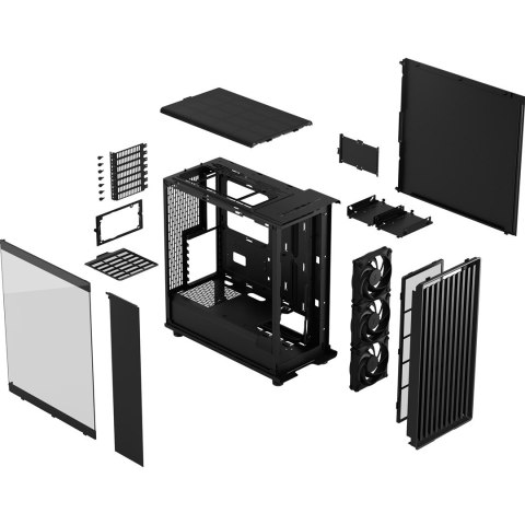 FRACTAL DESIGN Fractal Design North Momentum Edition Midi Tower Czarny