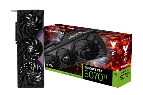 Gainward Karta graficzna GeForce RTX 5070 Ti Phoenix-S, GeForce RTX 5070 Ti, 16 GB, GDDR7, 256 Bit