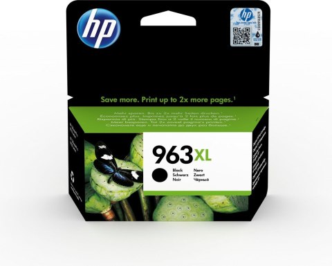 Hewlett-Packard HP 963XL oryginalny wysokowydajny wkład atramentowy czarny