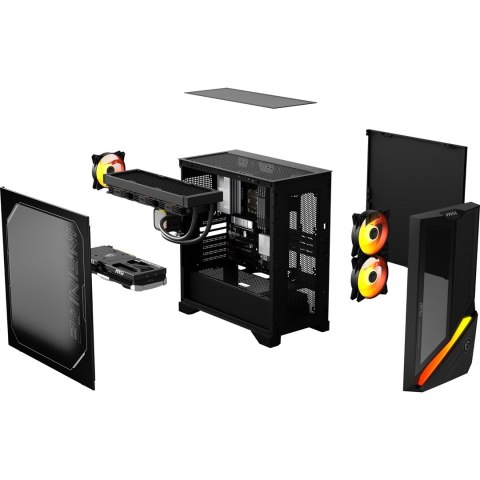 MSI MSI MPG Infinite Z3 X3D 9NVVR7-685EU Ryzen 7 9800X3D 32GB DDR5 SSD2TB GeForce RTX 5080 16G SHADOW 3X AMD/RZ616 Wi-Fi 6E Bluetoot