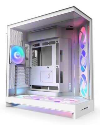 NZXT NZXT H9 Flow RGB+ Midi Tower Biały