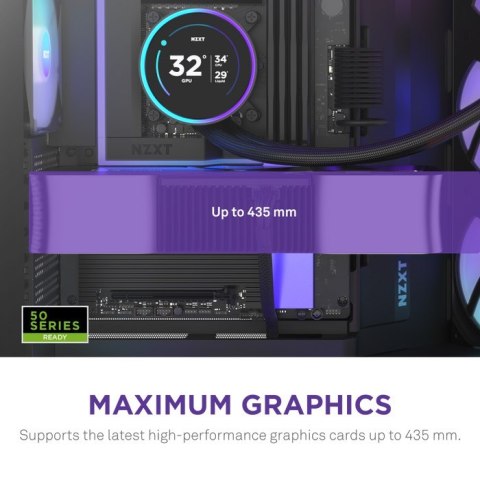 NZXT NZXT H9 Flow RGB+ Midi Tower Czarny