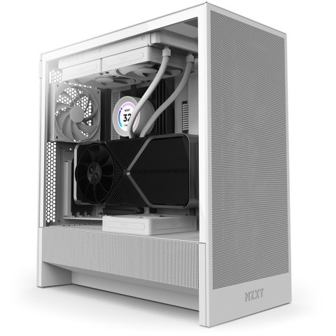 NZXT Obudowa NZXT H5 Flow Midi Tower Biały