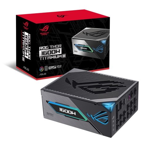 ASUS ASUS ROG -THOR-1600T3-GAMING moduł zasilaczy 1600 W 20+4 pin ATX ATX Szary