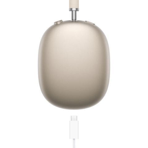 Apple Apple AirPods Max Zestaw słuchawkowy Bezprzewodowy Opaska na głowę Połączenia/muzyka USB Type-C Bluetooth Niebieski