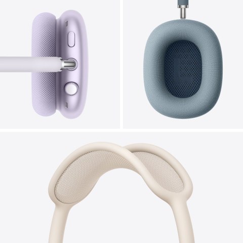 Apple Apple AirPods Max Zestaw słuchawkowy Bezprzewodowy Opaska na głowę Połączenia/muzyka USB Type-C Bluetooth Niebieski