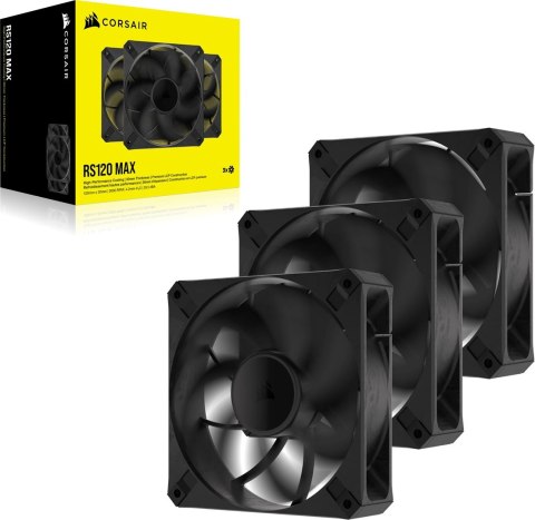 Corsair Wentylator Corsair Fan RS120 MAX PWWM 3x1