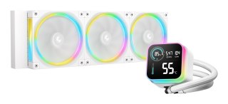 DEEPCOOL DeepCool LQ360 ULTRA ARGB Procesor Zestaw do chłodzenia płynami 12 cm Biały