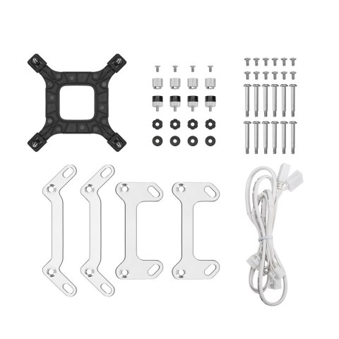DEEPCOOL DeepCool LQ360 ULTRA ARGB Procesor Zestaw do chłodzenia płynami 12 cm Biały