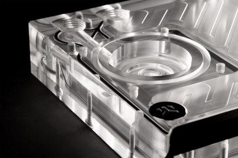 EK Water Blocks Bloki wodne EK-Quantum Kinetic3 FLT D5 PWM Kombinacja zbiornika wyrównawczego i pompy - 240mm, D-RGB, Acrylic