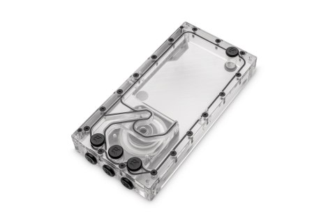 EK Water Blocks Bloki wodne EK-Quantum Kinetic3 FLT D5 PWM Kombinacja zbiornika wyrównawczego i pompy - 240mm, D-RGB, Acrylic