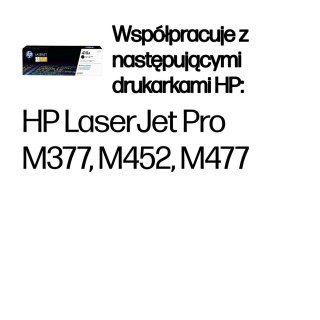 Hewlett-Packard HP 410A oryginalny wkład z czarnym tonerem LaserJet