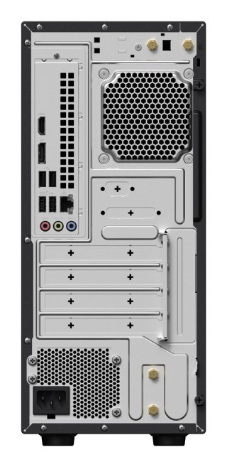 No name ASUS ExpertCenter P500 Mini Tower P500MV-07240H102X Intel Core 7 240H 16 GB DDR5-SDRAM 1 TB SSD Windows 11 Pro PC Szary