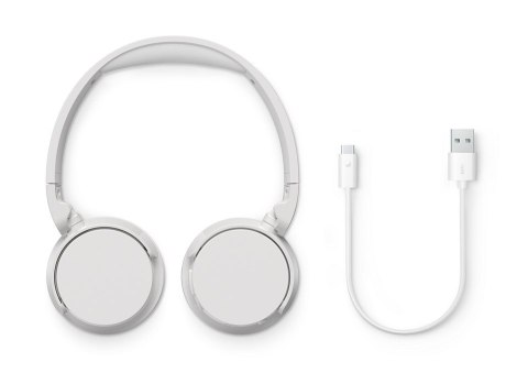 Philips Philips 4000 series TAH4209WT/00 słuchawki/zestaw słuchawkowy Bezprzewodowy Opaska na głowę Połączenia/muzyka Bluetooth Biały