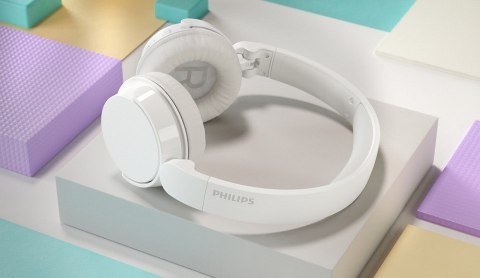Philips Philips 4000 series TAH4209WT/00 słuchawki/zestaw słuchawkowy Bezprzewodowy Opaska na głowę Połączenia/muzyka Bluetooth Biały