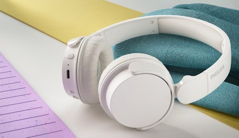 Philips Philips 4000 series TAH4209WT/00 słuchawki/zestaw słuchawkowy Bezprzewodowy Opaska na głowę Połączenia/muzyka Bluetooth Biały