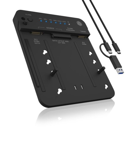 RAIDSONIC ICY BOX IB-2913MCL-C31 USB 3.2 Gen 2 (3.1 Gen 2) Type-C Czarny