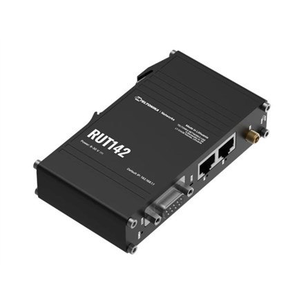 Teltonika Teltonika Router przemysłowy RUT142 WiFi 4, RS232, 2x RJ45 100Mb/s, IP30