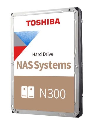 Toshiba Dysk twardy Toshiba 16TB 3.5'' SATA N300 NAS 7.200 obr./min 256MB