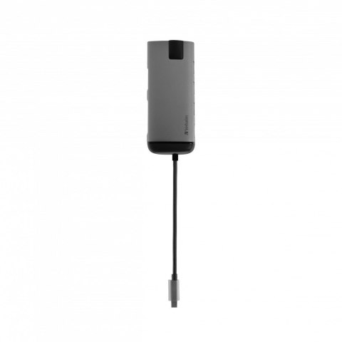 Verbatim VERBATIM MULTIPORT USB-C 3.1, 3X USB 3.0, HDMI 4K, RJ45, SD/MICRO SD 49142