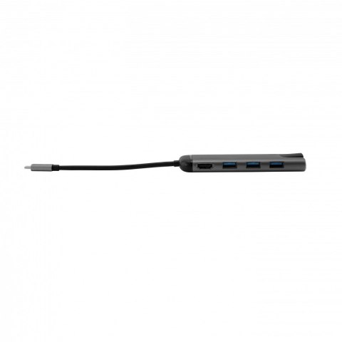 Verbatim VERBATIM MULTIPORT USB-C 3.1, 3X USB 3.0, HDMI 4K, RJ45, SD/MICRO SD 49142