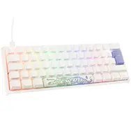 Ducky Klawiatura Gamingowa Ducky One 2 Pro White Edition, RGB LED - Wiśniowa Czerń