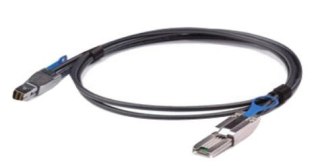 High Peak HPE External 2.0m (6ft) Mini-SAS HD 4x to Mini-SAS HD 4x Cable