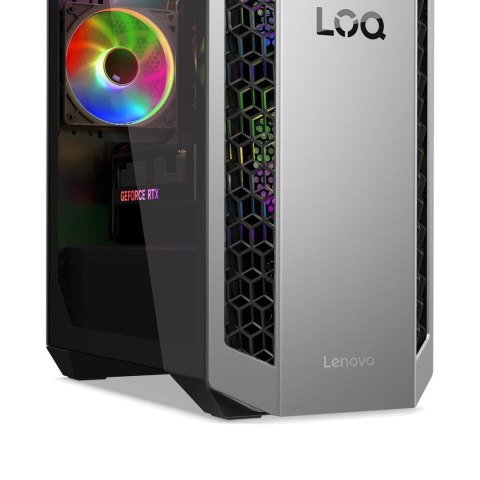 Lenovo Lenovo LOQ Tower 26ADR10 Ryzen 7 8745HX 32GB DDR5 5200 SSD1TB GeForce RTX 5060 8GB Win11 Luna Grey / Eclipse Black