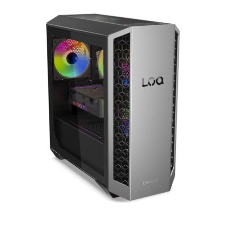 Lenovo Lenovo LOQ Tower 26ADR10 Ryzen 7 8745HX 32GB DDR5 5200 SSD1TB GeForce RTX 5060 8GB Win11 Luna Grey / Eclipse Black