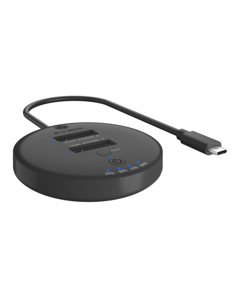 No name ICY BOX IB-1612MCL-C31 USB 3.2 Gen 2 (3.1 Gen 1) Type-C Czarny