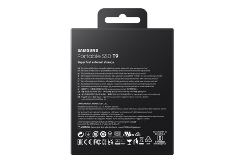 Samsung Dysk SSD Samsung T9 1TB MU-PG1T0B/EU