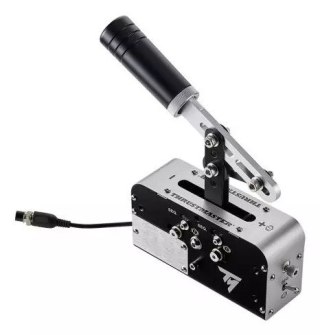 THRUSTMASTER Thrustmaster 4060306 kontroler gier Czarny, Srebrny USB Hamulec ręczny PC, PlayStation 4, PlayStation 5, Xbox One, Xbox One S, X