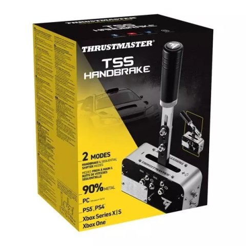 THRUSTMASTER Thrustmaster 4060306 kontroler gier Czarny, Srebrny USB Hamulec ręczny PC, PlayStation 4, PlayStation 5, Xbox One, Xbox One S, X