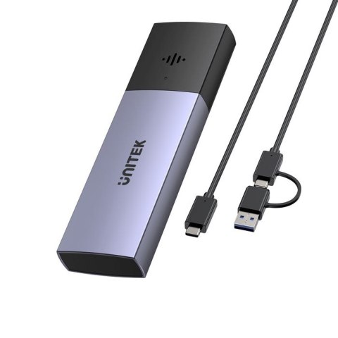 UNITEK UNITEK OBUDOWA SSD PCIE M.2 10GBPS Z FUNKCJĄ LOKALIZACJI
