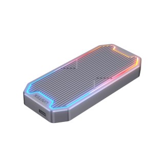 UNITEK UNITEK SolidForce Spectrum Obudowa SSD Szary M.2