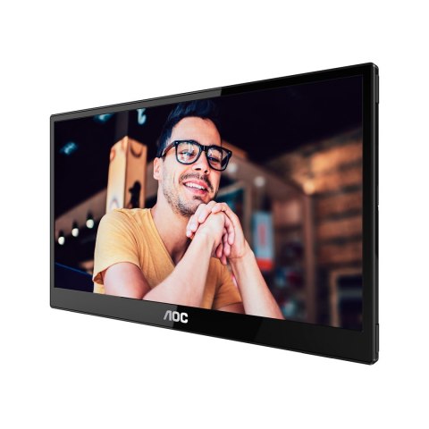 AOC AOC 16T3EA przenośny telewizor / monitor Czarny 39,6 cm (15.6") 1920 x 1080 px