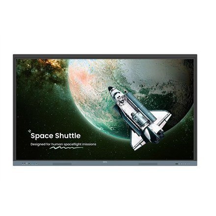 BenQ BenQ RE6504 Interaktywny płaski panel 165,1 cm (65") 450 cd/m2 4K Ultra HD Czarny, Szary Ekran dotykowy Procesor wbudowany Andro