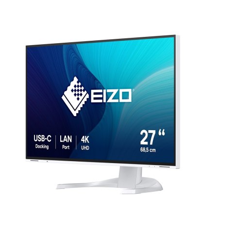 EIZO Monitor EIZO FlexScan EV2740X-WT - 68,6 cm (27") - 3840 x 2160 pikseli - 4K Ultra HD - LCD - 5 ms - Biały